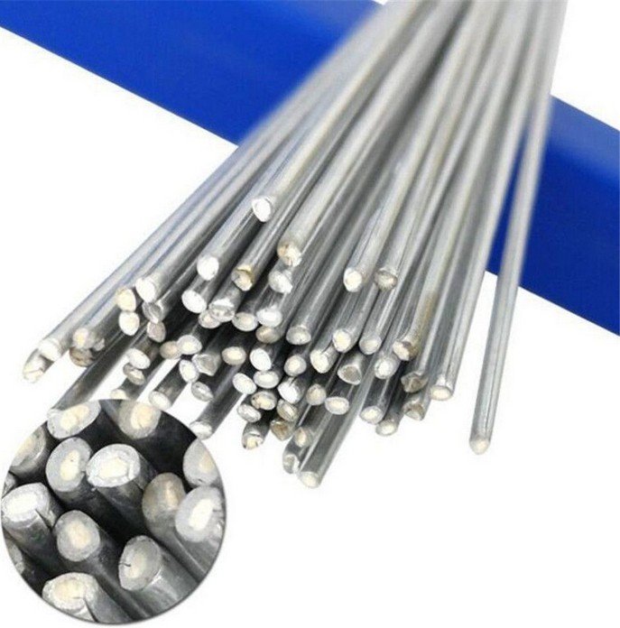 Simple Welding Rods - USA Made Aluminum Brazing Rods (20 Rods) - Low Temp 728°F, No Flux Required